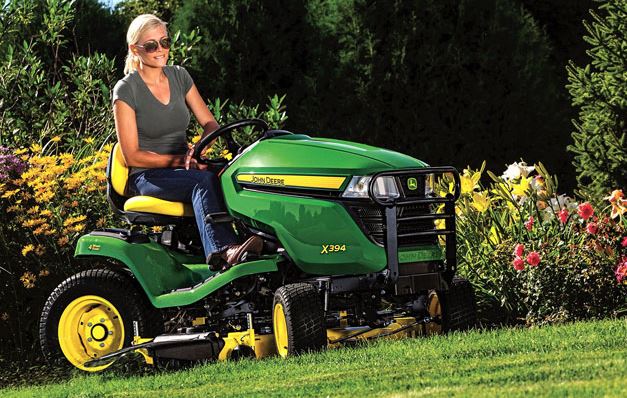 John Deere X394 with 48-in. Deck Lawn Tractor