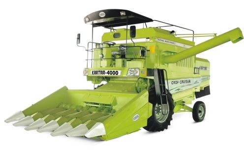 Kartar 4000 Maize Combine Harvester Cost, Specifications & Images