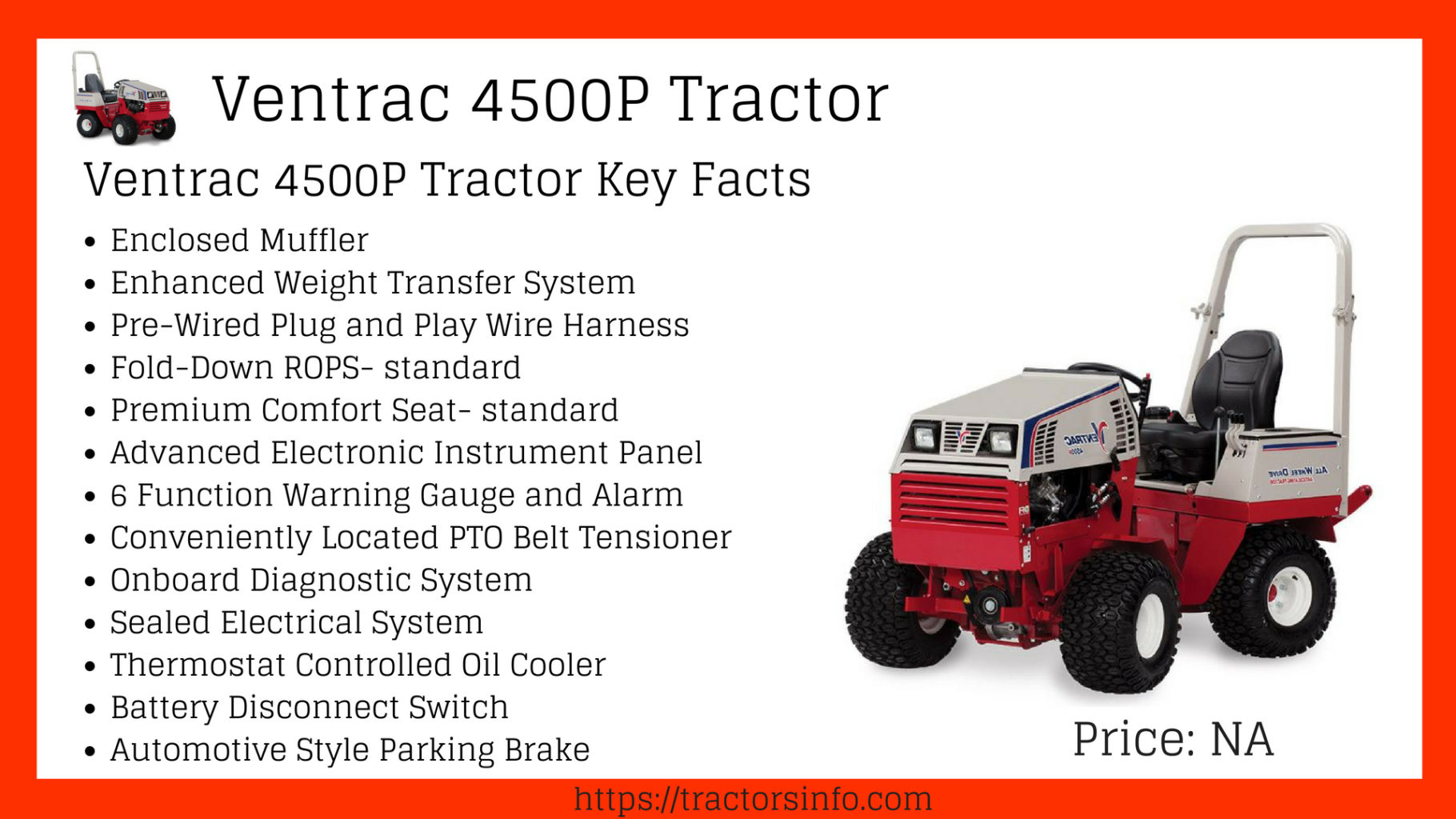 Ventrac 4500P Tractor