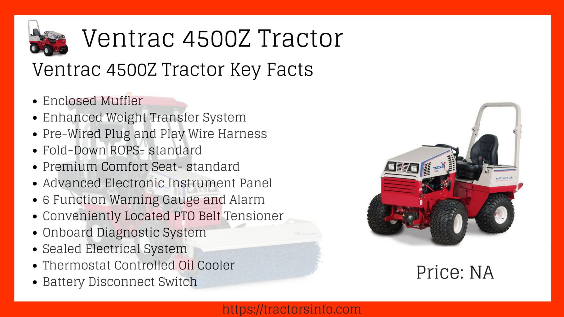 Ventrac 4500Z Tractor