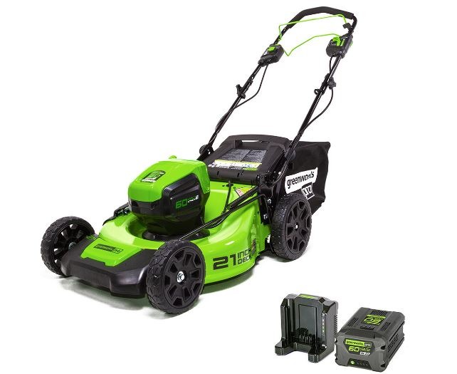 Greenworks 60V 21-Inch Self Propelled Brushless Lawn Mower For Sale, Price, Specs, Review