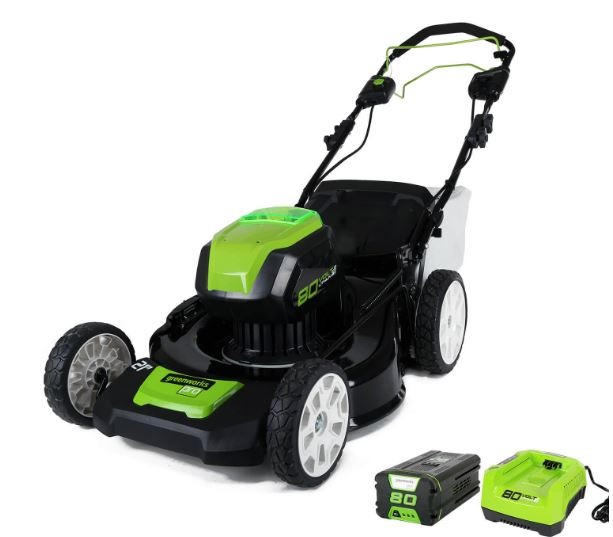 Greenworks 80V Cordless Brushless Self-Propelled Lawn Mower 2024