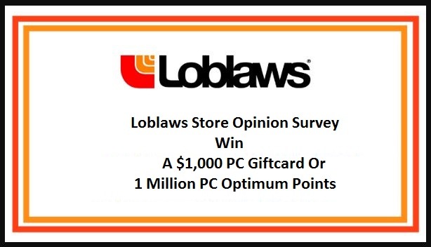 Storeopinion.ca ❤️ Official Loblaws® Survey Canada