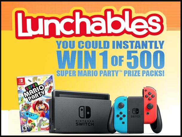 lunchables nintendo switch giveaway 2020