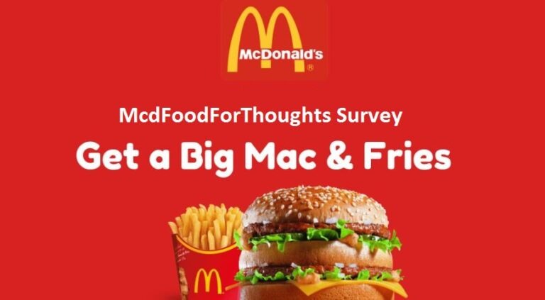 Mcdfoodforthoughts – McDonald’s Feedback Survey UK [Official]