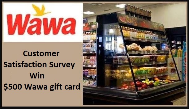 Récompenses de sondage Wawa