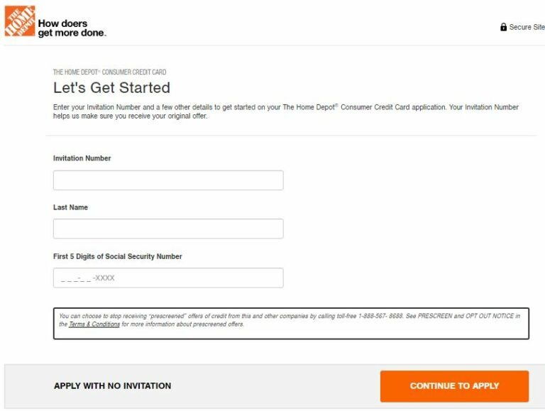 Homedepot.com/Applynow – Apply for Home Depot Credit Card Application