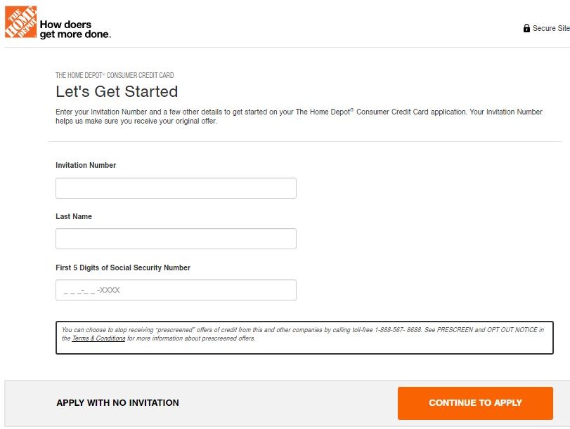 www.homedepot.com/applynow ❤️️ Apply For Home Depot Credit Card Online