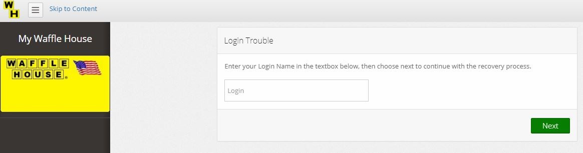 login forgot password 1