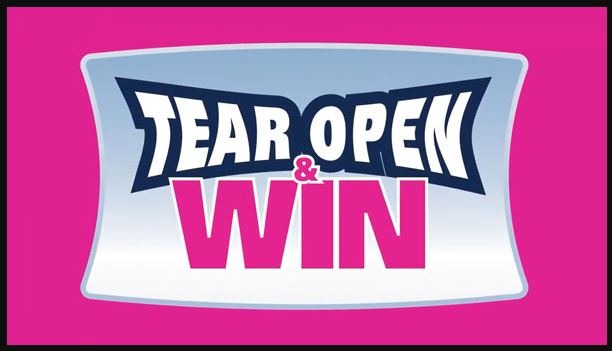 www.tearopenandwin.ca – Tear Open & Win Contest: Win cash prizes of up to $50,000