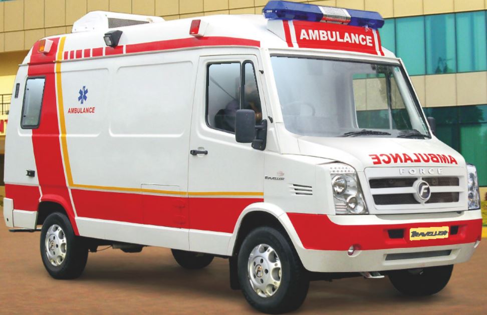 force traveller t1 ambulance price in india