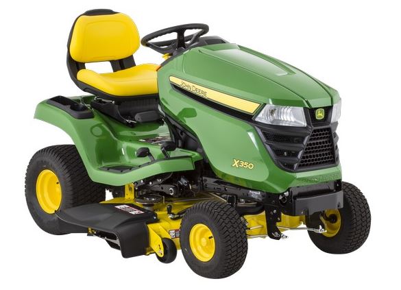 John Deere X350 Tractor with 48-inch Deck Lawn Tractor