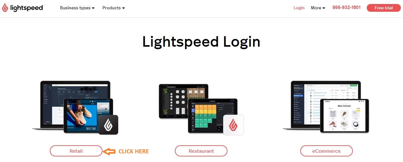 lightspeed retail login packages