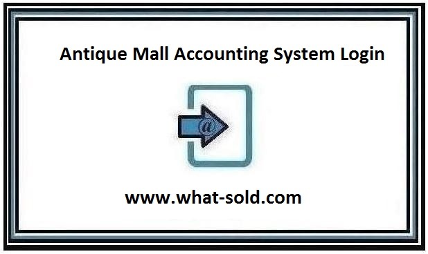 www.what-sold.com – Antique Mall Accounting System Login