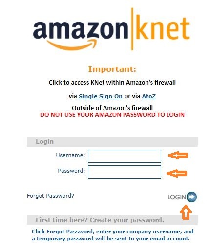Amazon Knet Login