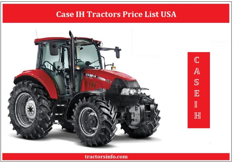 Case IH Tractors Price List USA