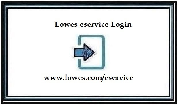 Lowes eservice Login page