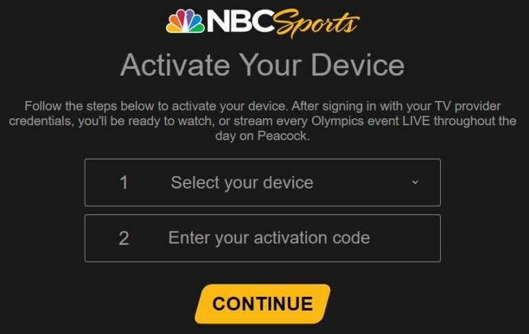 Nbcsports com Activate ❤️ How to Activate NBC Sports On Any Device