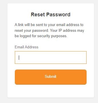 Crunchyroll Login reset password 2