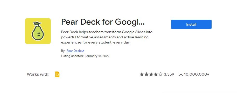 How to Create a Pear Deck in Google Classroom