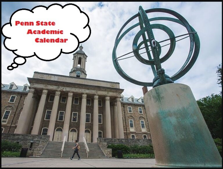Penn State Academic Calendar 2024-2025