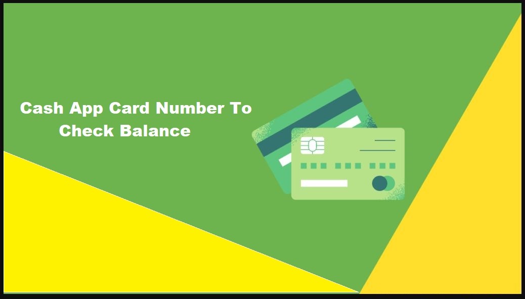 Cash App Card Number To Check Balance
