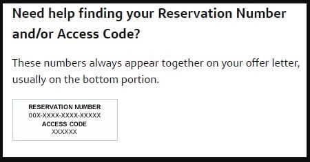 Getmyoffer.capitalone.com Reservation number and Access code