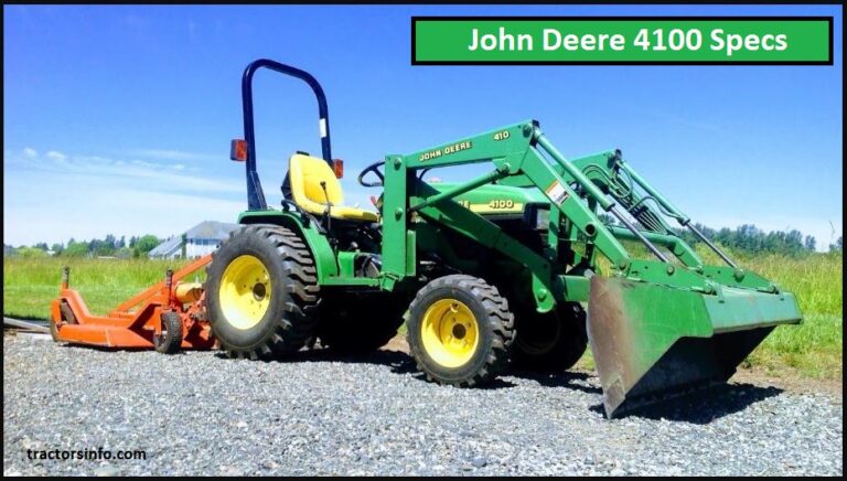 John Deere 4100 Specs, Price, Review & Features – 2024