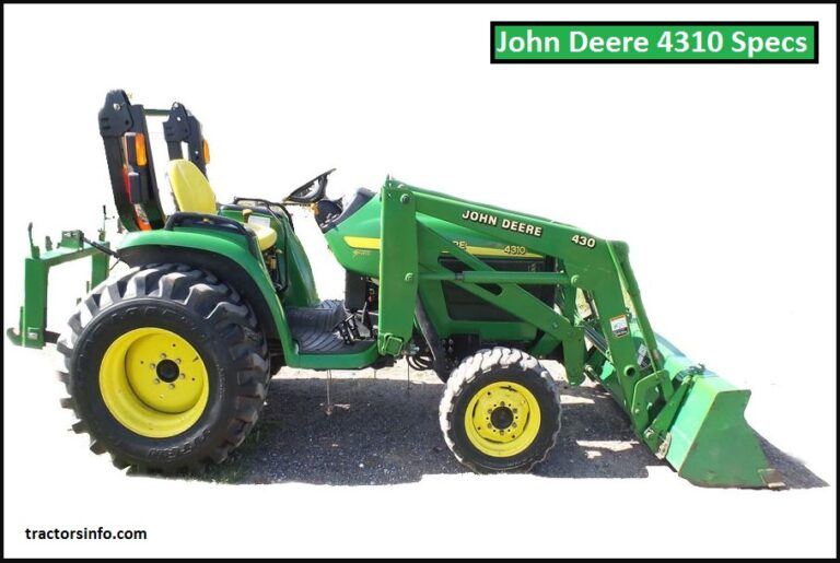John Deere 4310 ❤️ Specs, Price, Review & Features – 2024