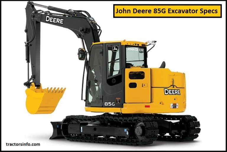 John Deere 85G Excavator Specs, Price, Review & Features – 2024