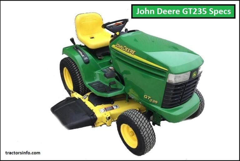 John Deere GT235 Specs, Price, Review & Features – 2024