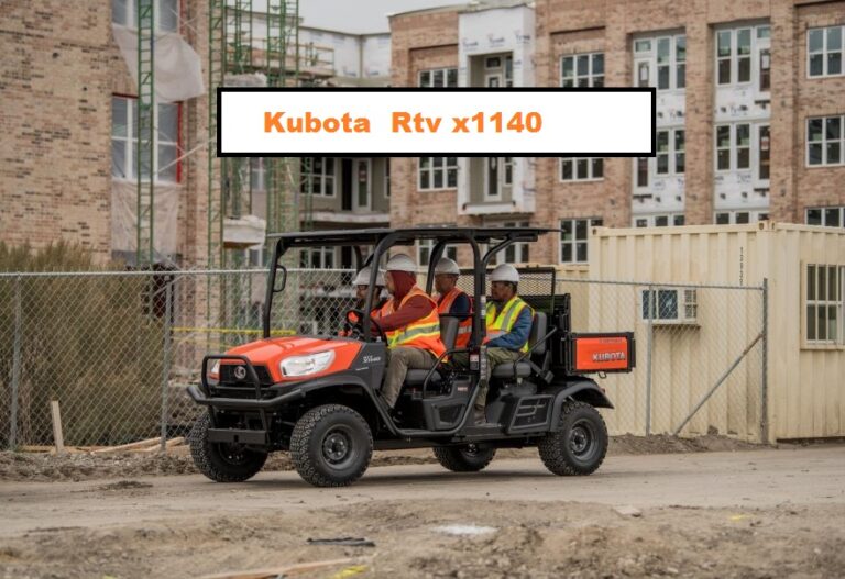 Kubota rtv x1140 Specs, Price, Attachments, Overview [2024]