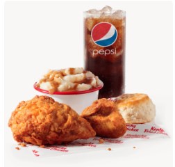2 Pc. Chicken Combo - Breast & Wing