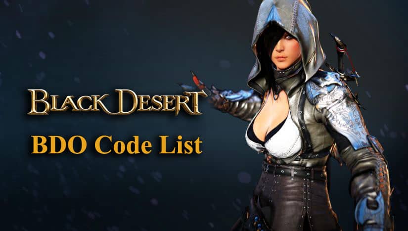 Black Desert Online Redeem Codes
