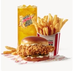 KFC Chicken Sandwich Combo