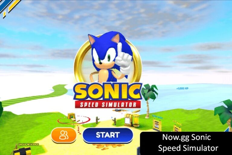 Now.gg Sonic Speed Simulator ❤️️ Play Sonic Speed Simulator Online