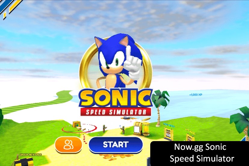 Now.gg Sonic Speed Simulator