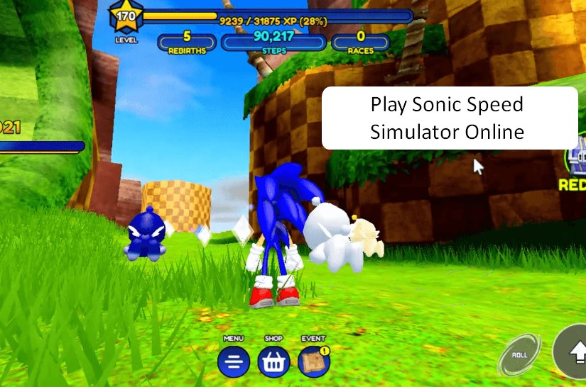 Play Sonic Speed Simulator Online
