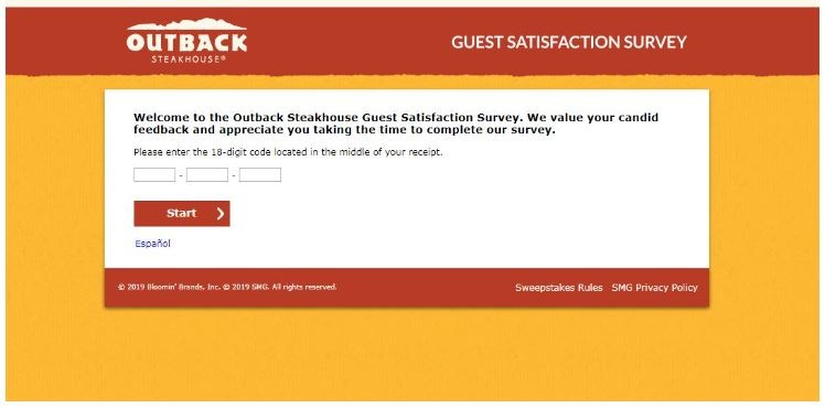 Telloutback – Outback Customer Survey 