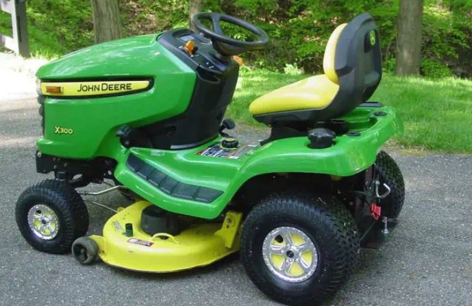 john deere x300 lawn tractors price, reviews & specifications 2022 A