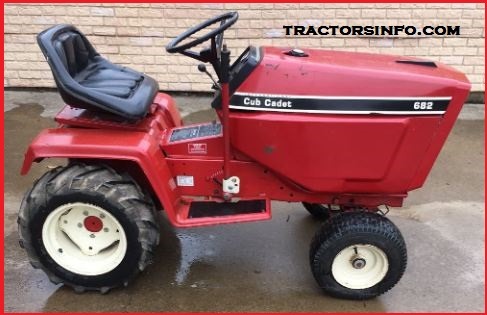Cub Cadet Model 682 Red Painted 