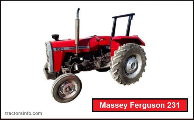 Massey Ferguson 231 Specs, Weight, Price & Review ❤