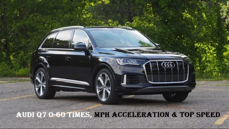 Audi Q7 0-60 Times, Mph Acceleration & Top Speed