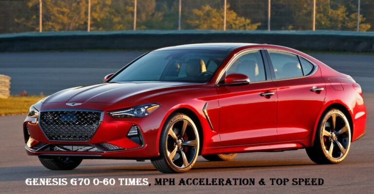 Genesis G70 0-60 Times, Mph Acceleration & Top Speed