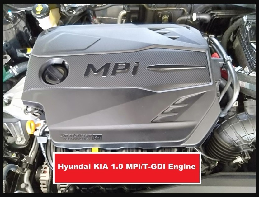Hyundai KIA 1.0 MPi/T-GDI Engine