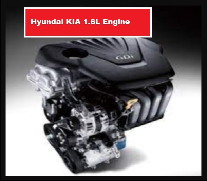 Hyundai KIA 1.6L Engine