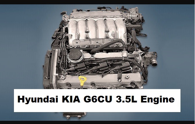 Hyundai KIA G6CU 3.5L Engine