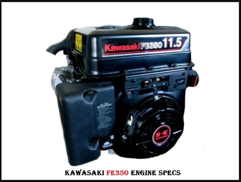 Kawasaki FE350 Engine Specs, Review & Service Data
