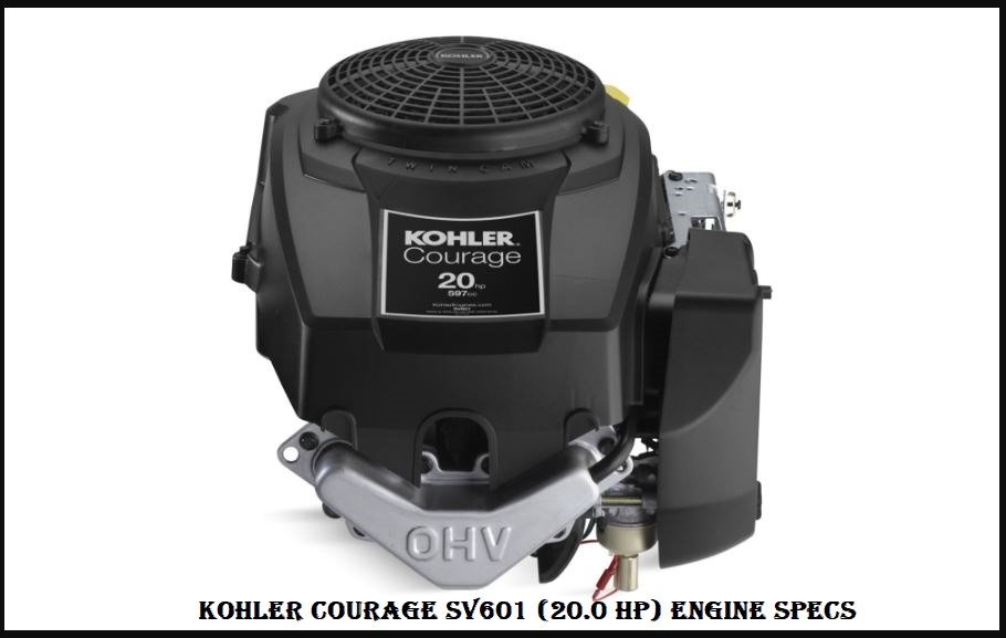 Kohler SV601 Engine Specs