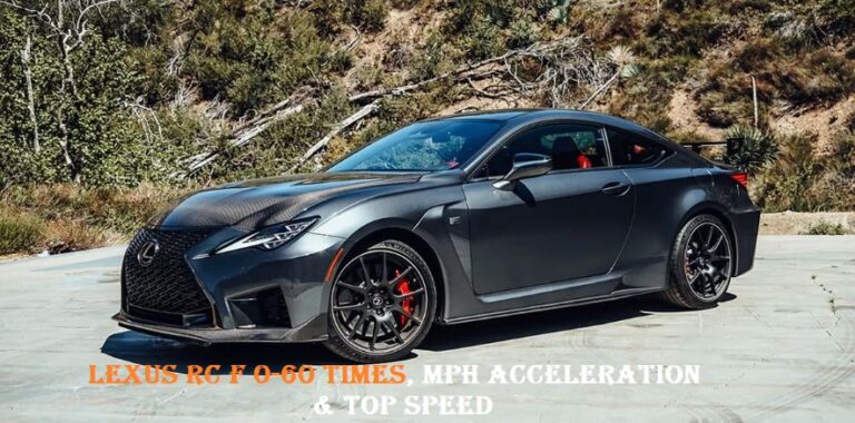 Lexus RC F 0-60 Times, Mph Acceleration & Top Speed